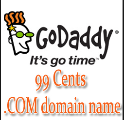 Godaddy coupon code 99 cent